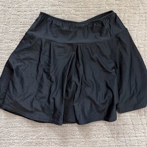 Black Athletic Skort